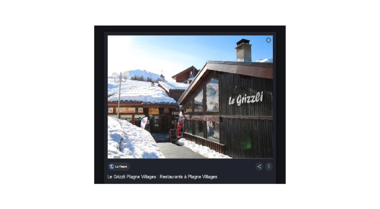 Studio 1 Piece Plagne Village 4 Personnes 2050 M Pied Des Pistes La Plagne Eksteriør billede
